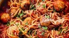 Photo of Chicken meatballs in tomato sauce